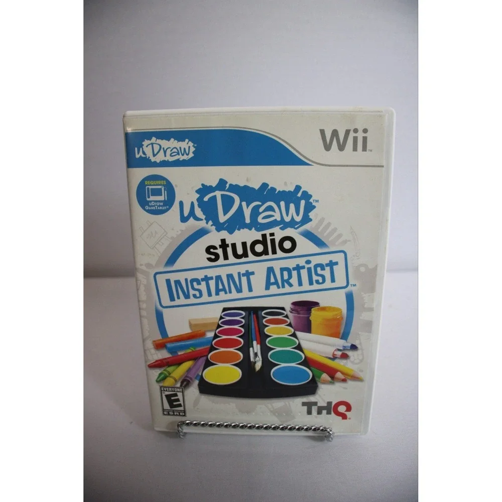 uDraw Studio: Instant Artist for The Nintendo Wii 2011 Complete with Manual